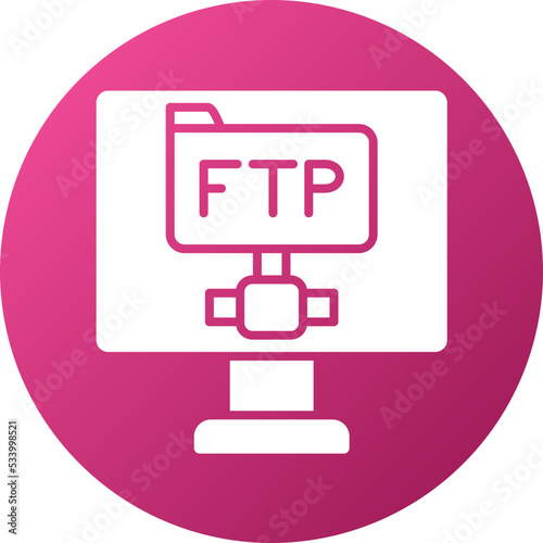 Ftp Protocol Icon Style
