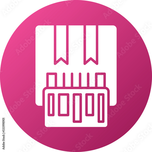 Stock Keeping Unit Icon Style
