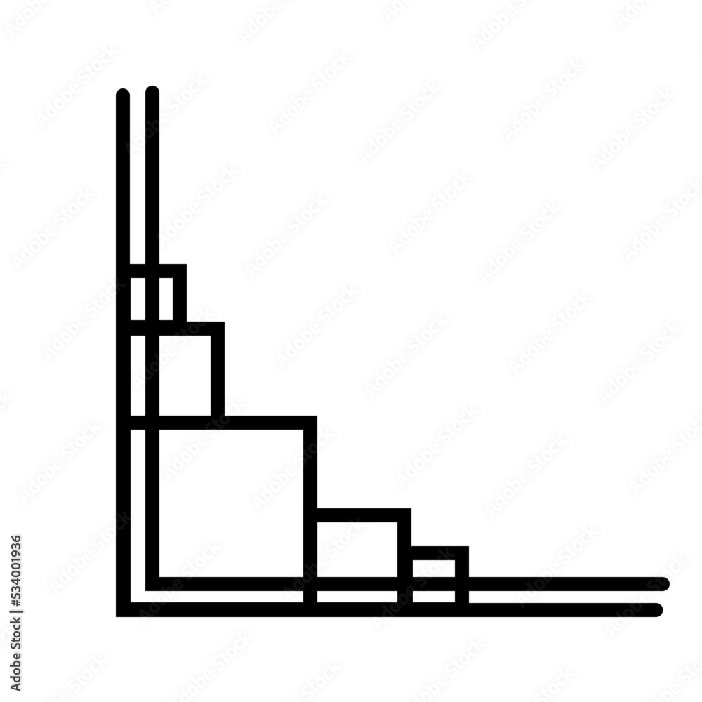 abstract geometric corner border abstract geometric corner border