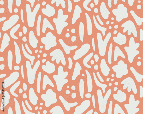 CUT OUT TRENDY SEAMLESS PATTERN IN EDITABLE VECTOR FILE
