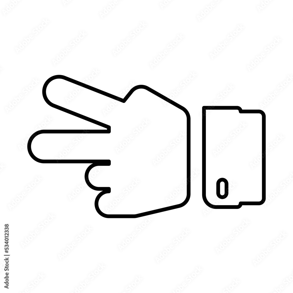 Hand Scissors Icon