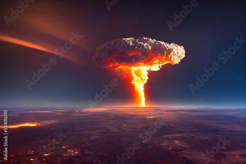 Fotografija Tsar Bomba mushroom cloud (nuke)
