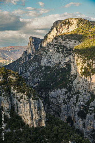 Beautiful landscape of the Verdon canyon in France. © Kozioł Kamila