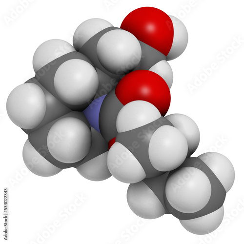 Icaridin  picaridine  insect repellent molecule.