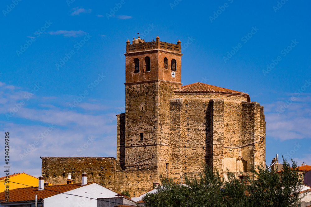 Iglesia Parroquial Nuestra Señora de la Asunción, Jaraicejo, Cáceres, Extremadura.