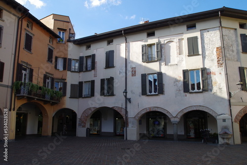 Altsadt Iseo, am Iseosee in der Region Lombardei in Italien 