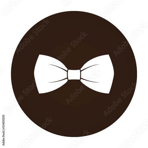A bow tie. Vector image.