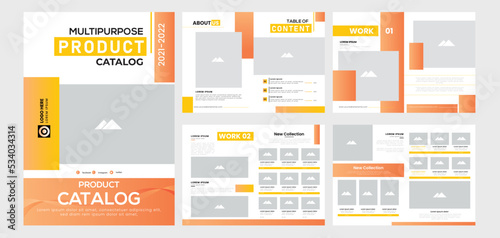 Product Catalogue or Catalog Design template