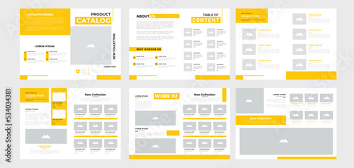 Product Catalogue or Catalog Design template