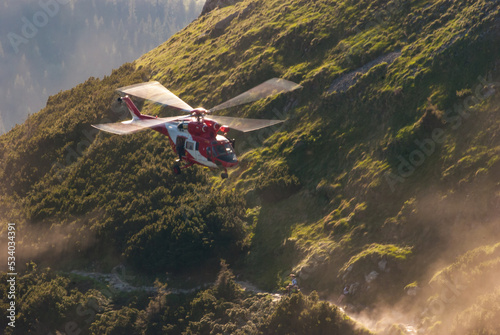 Mountain Rescue in action photo