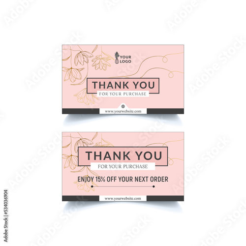Thank you card, Amazon thank you card, Product insert, Packaging insert, Amazon product insert card, Thank you, Amazon after-sales card, 