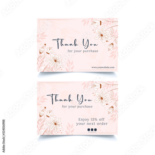 Thank you card  Amazon thank you card  Product insert  Packaging insert  Amazon product insert card  Thank you  Amazon after-sales card  