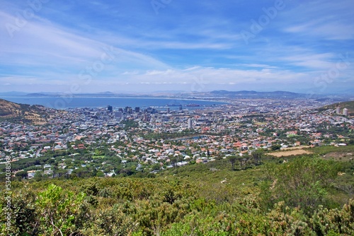 Panoramablick auf Kapstadt