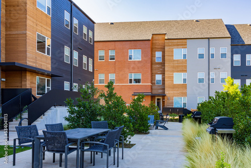 Sunny view of the aparment for student