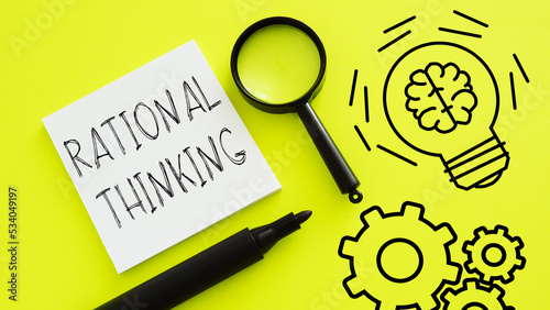 Rational Thinking is shown using the text photo