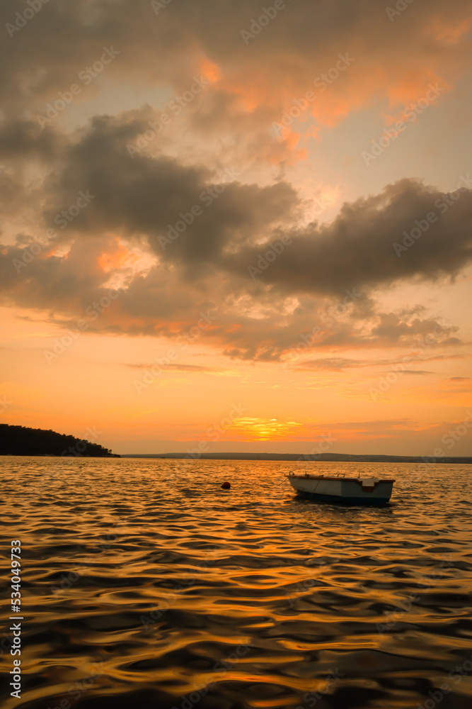 sunset in the sea sunset in the sea