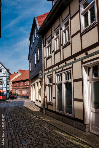 12 october 2021. Germany: View of old town in Europe in beautiful evening light at sunset. Germany. © Igor Syrbu