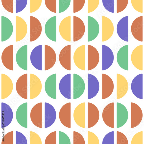 Vector seamless pattern. Retro design for wrapping paper, wallpaper, textile, stationery.