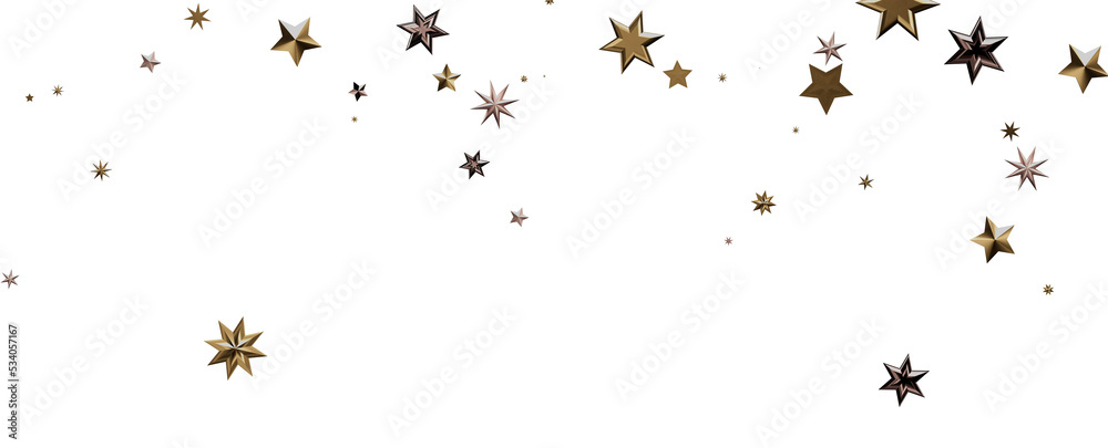 stars background, sparkle lights confetti falling. magic shining Flying christmas stars on night
