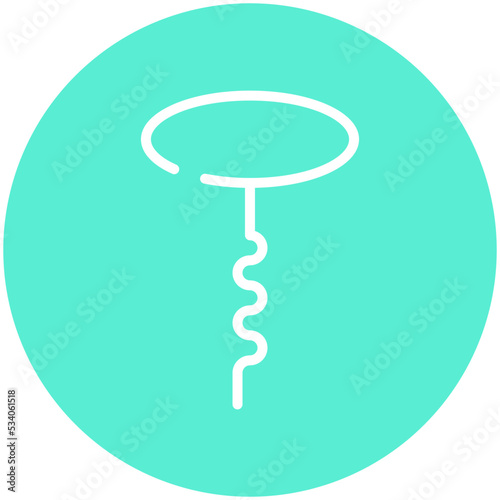 Wine Opener vector icon
