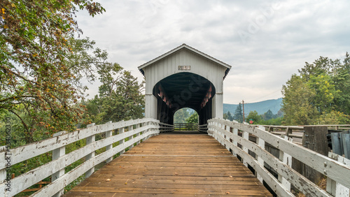 Currin Covered Bridge in Cottage Grove, Oregon, United States	