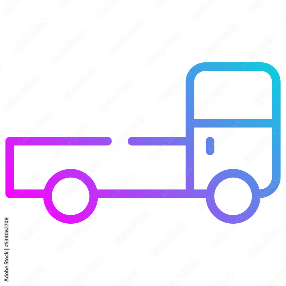 Truck vector icon Truck vector icon