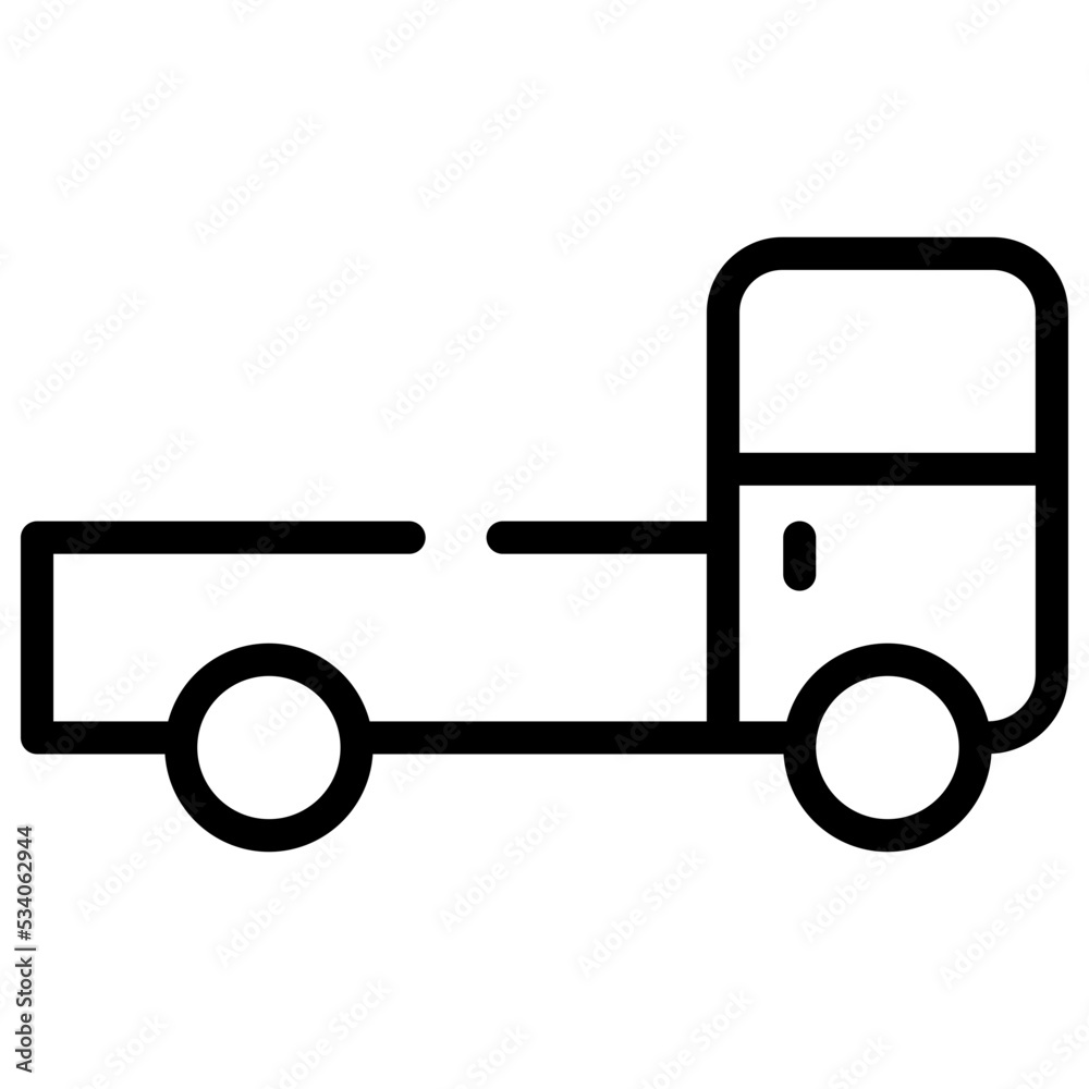 Truck vector icon