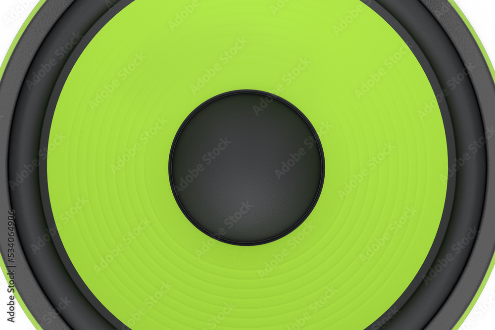 Hi-fi speakers with loudspeakers for sound recording studio on white background. Hi-fi speakers with loudspeakers for sound recording studio on white background.