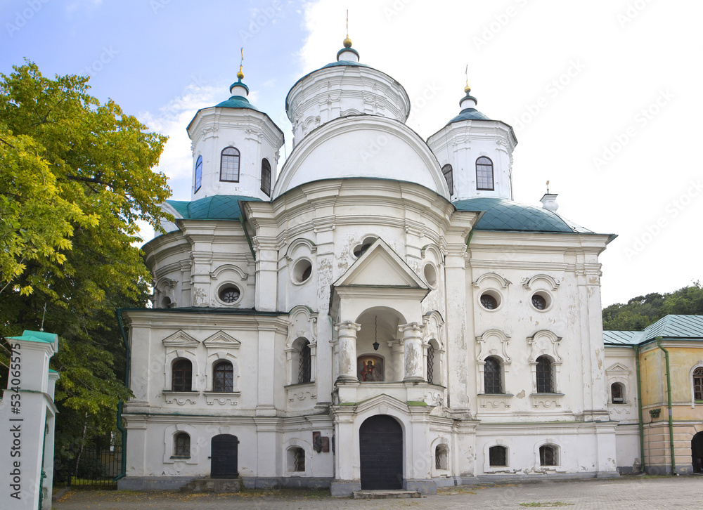 Intercession Church at Pokrovskaya Street in Kyiv, Ukraine	