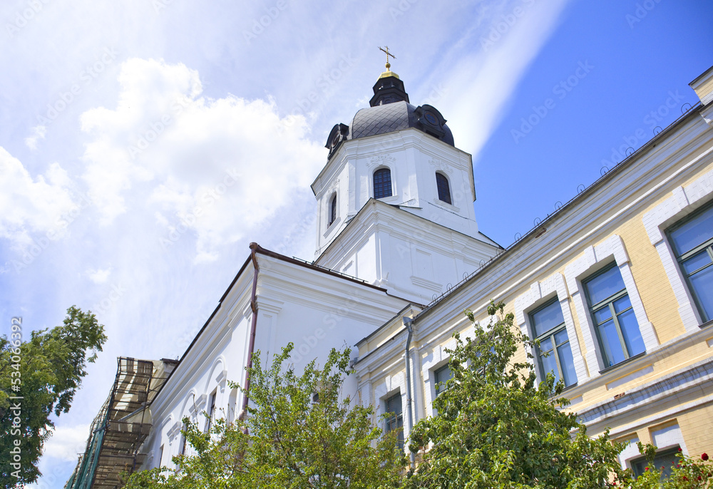 Church of the Annunciation at the Kyiv-Mohyla Academy in Kyiv, Ukraine