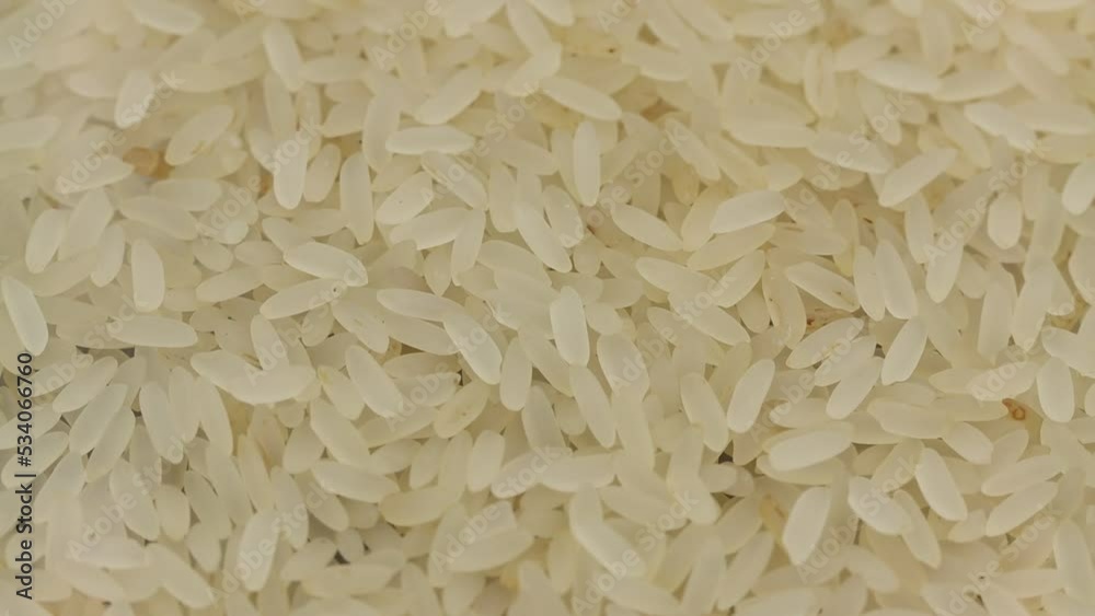 Macro close up of raw rice grains
Macro close up of raw rice grains