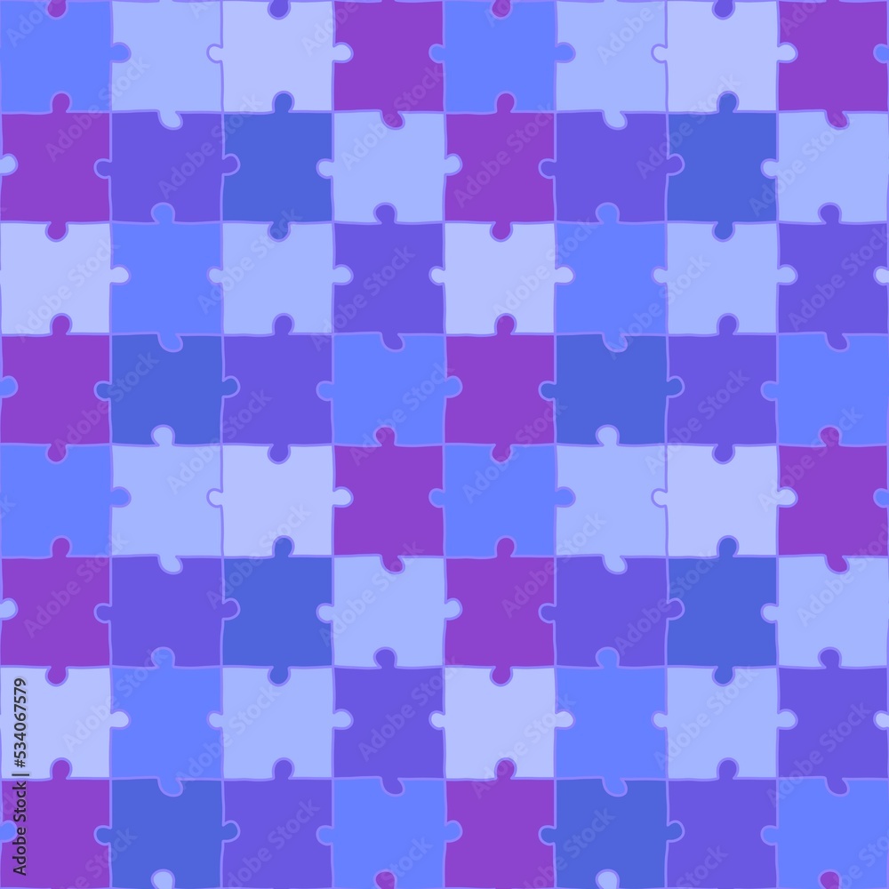 Game puzzles cartoon seamless kids pattern for wrapping and clothes print and school and fabrics and teamwork Game puzzles cartoon seamless kids pattern for wrapping and clothes print and school and fabrics and teamwork