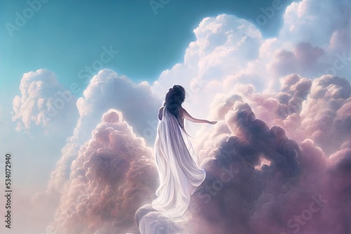 Angel in heaven