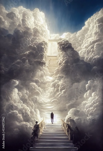 Soul going to heaven