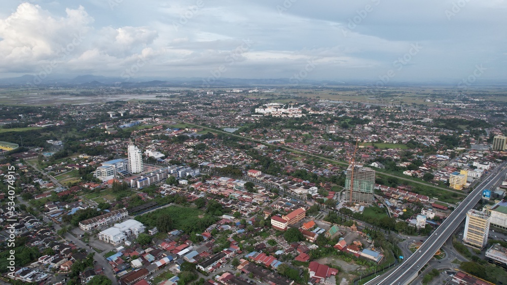 Alor Setar, Malaysia – September 24, 2022: The Capital City of Kedah