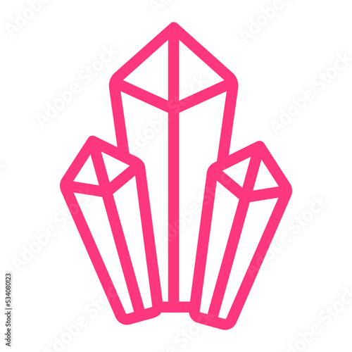 crystal gradient icon