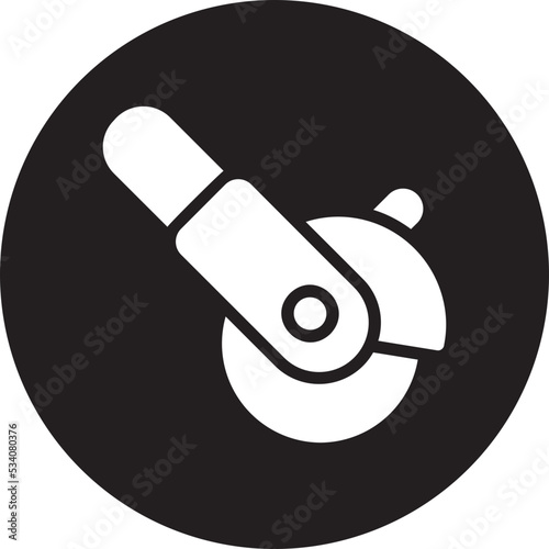 grinder glyph icon