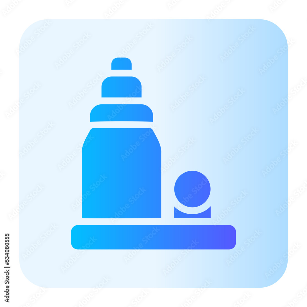 car jack gradient icon car jack gradient icon