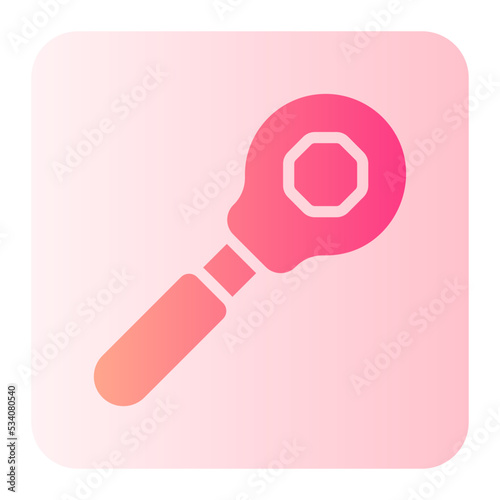 torque wrench gradient icon