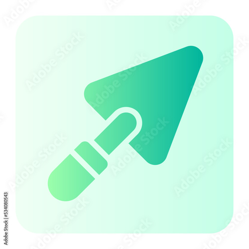 trowel gradient icon