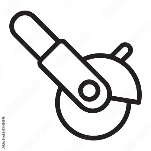 grinder line icon