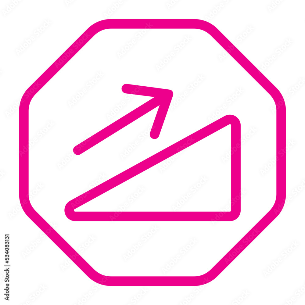 ascent gradient icon ascent gradient icon