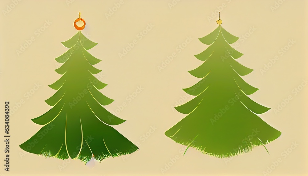 Obraz premium Christmas tree