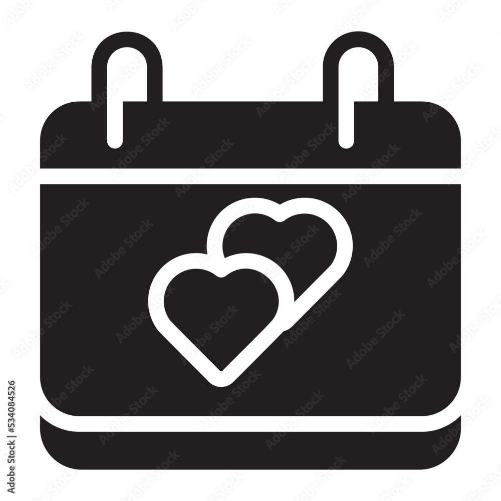 calendar glyph icon calendar glyph icon