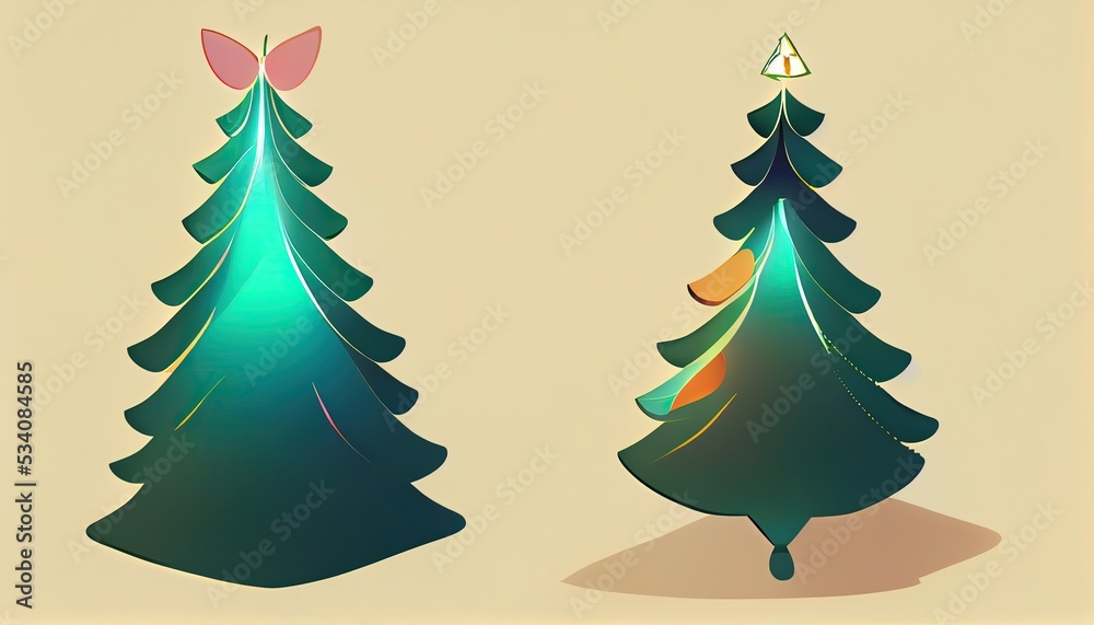 Obraz premium Christmas tree