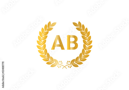 this is a wing letter a-z icon design 