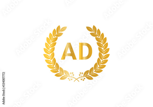 this is a wing letter a-z icon design 