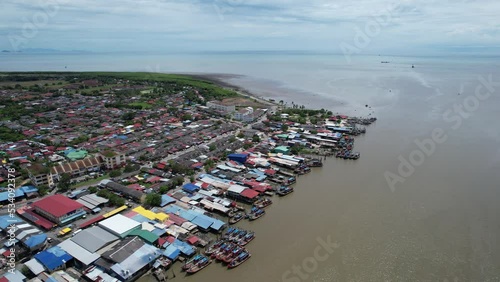 Kuala Kedah, Malaysia – September 24, 2022: The Seaside Town of Kuala Kedah