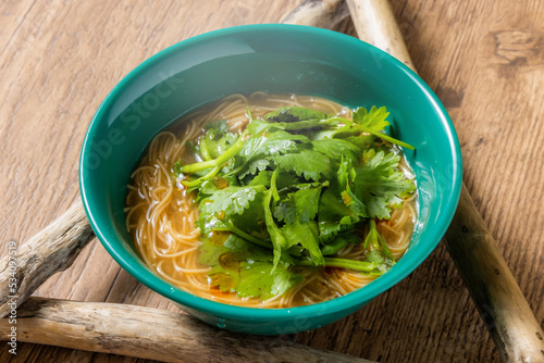 台湾麺線　Taiwan style FLOUR-RICE NOODLE (Mensen) photo