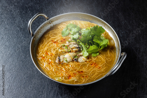 台湾麺線　Taiwan style FLOUR-RICE NOODLE (Mensen) photo